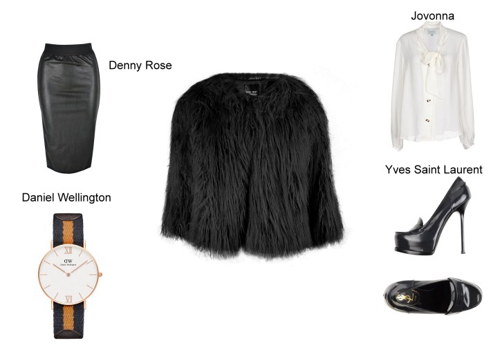 denny rose tendencias oi 2016- yves saint laurent mocasines-jovonna shirt-camisa blanca-reloj sport daniel wellington-angie