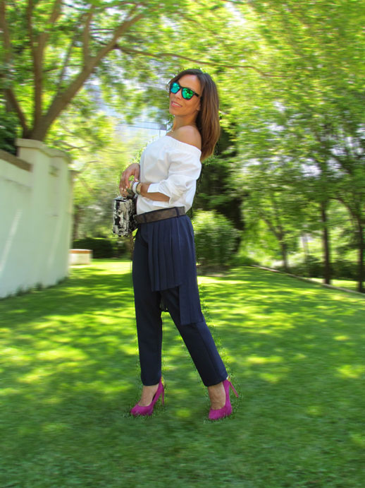 JUMPSUIT-enterizo-mono-negro-palabra-de-honor-denny-rose-jumpsuit-sombrero-panama-hat-cinturon-oscar-de-la-renta-bolso-coco-angienewlook-angie-reyn-gafas-espejadas