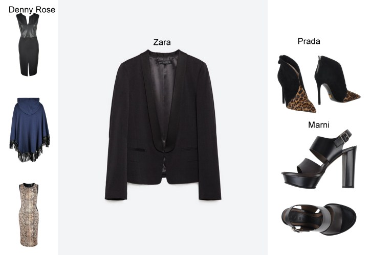 zara-botines prada-sandalias marni-vestido tubo dr-denny rose pencil dress