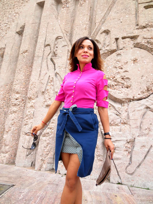 el-alfeñique-rojo-camisa-ana-maria-galan-designer-camisa-rosa--pink-shirt-angienewlook-angie-reyn
