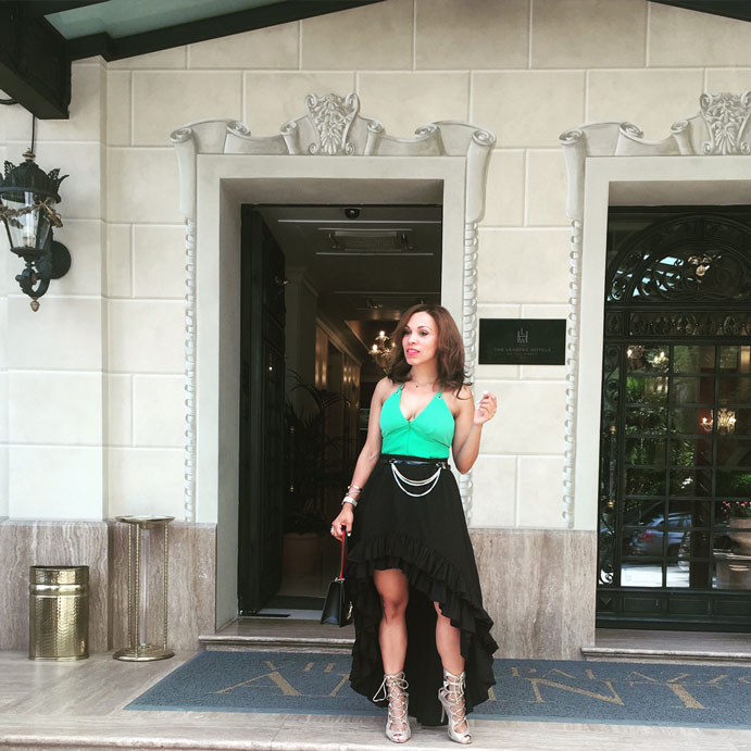 cartier-love-asymmetrical-skirt-denny-rose-asimetrica-falda-almagores-top--bolso-Gucci--palazzo-aminta-stresa-italia