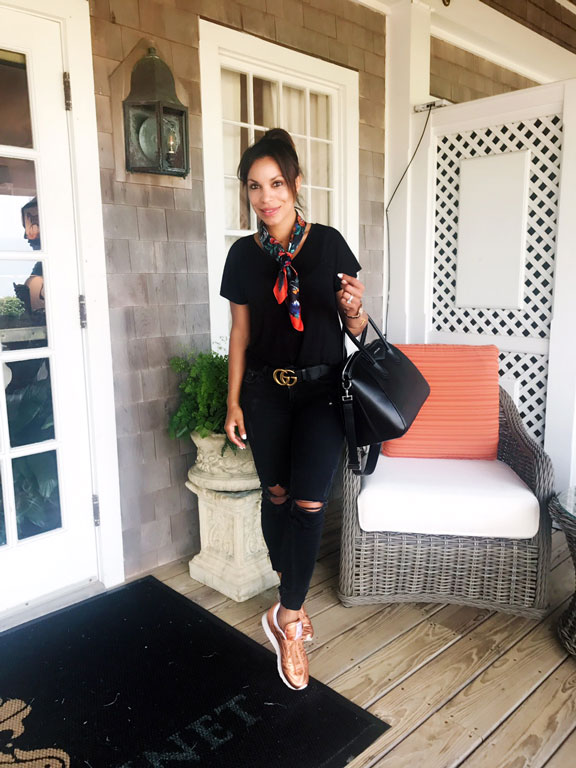 gucci belt, reebok shoes, antigota bag givenchy, agienewlook