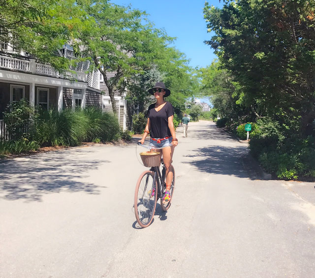 riding a bike in nantucket