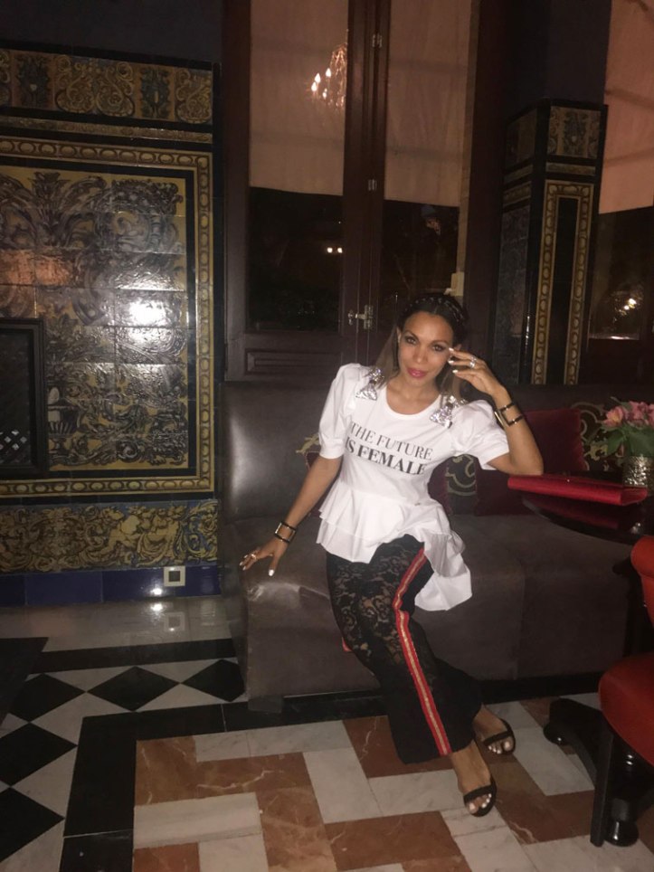 sahoco pants, pantalones de encaje de sahoco, hotel alfonso XIII