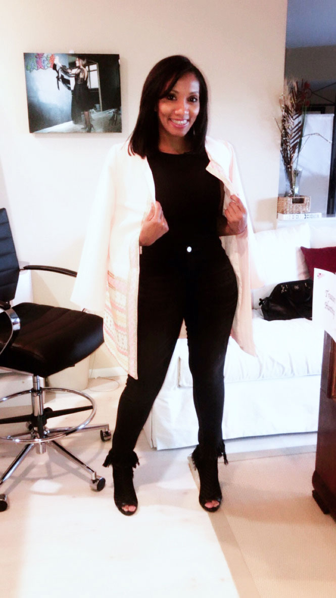 convi jean by Cenia ny, teria gabar coat